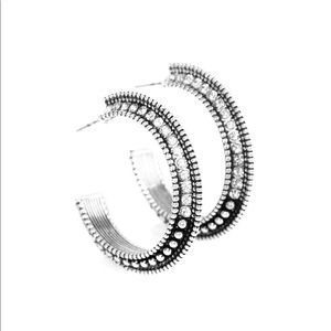 Sliver Hoop Earrings